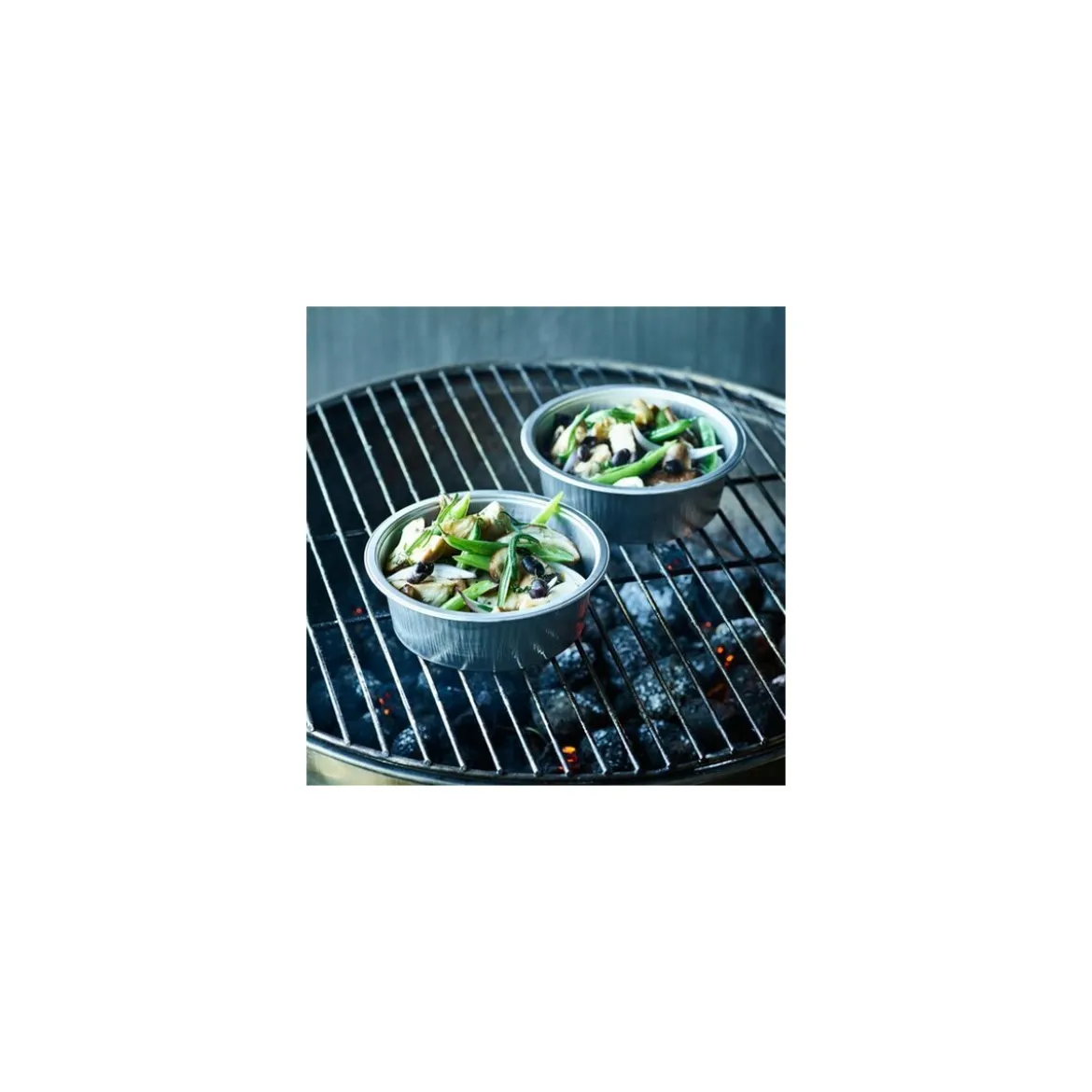 Cassolette aluminium lisse 44 cl - par 110
