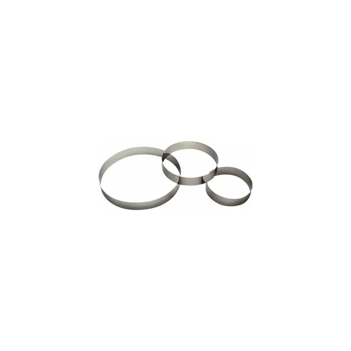 Cercle à entremet ø 10 x 3,5 cm