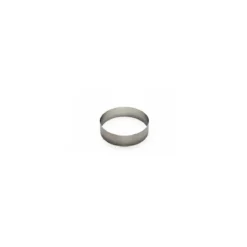 Cercle à mousse inox ø 10 x 4,5 cm
