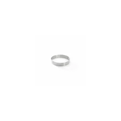 Cercle à tarte perforé inox 10,5 x 2 cm