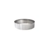 Cercle à vacherin inox ø 12 x 6 cm