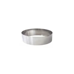 Cercle à vacherin inox ø 14 x 6 cm