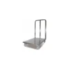 Chariot de manutention inox 60 x 90 x 110 cm
