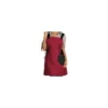 Chasuble polycoton noir / framboise 85 cm TU
