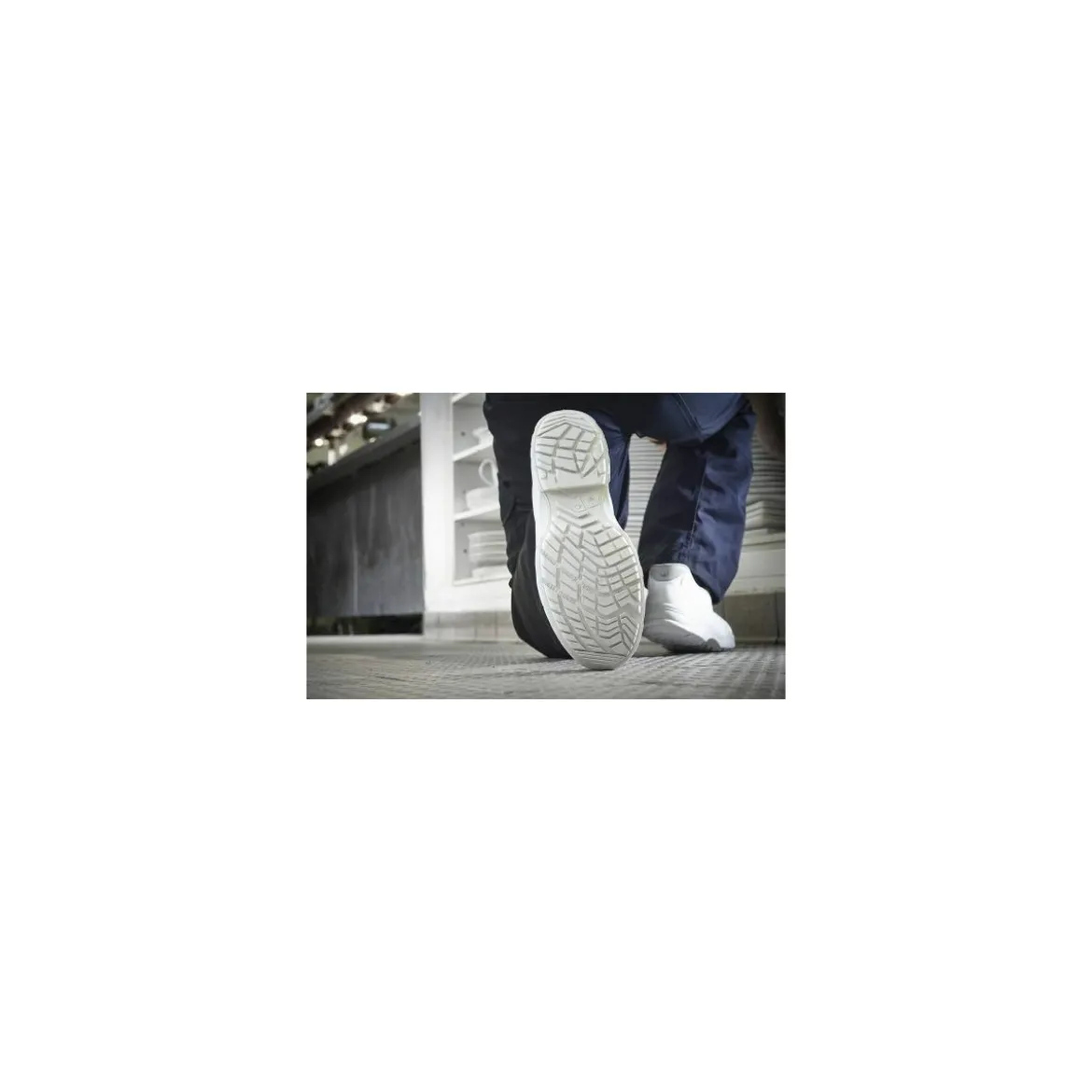 Chaussures de cuisine Brice blanche P42