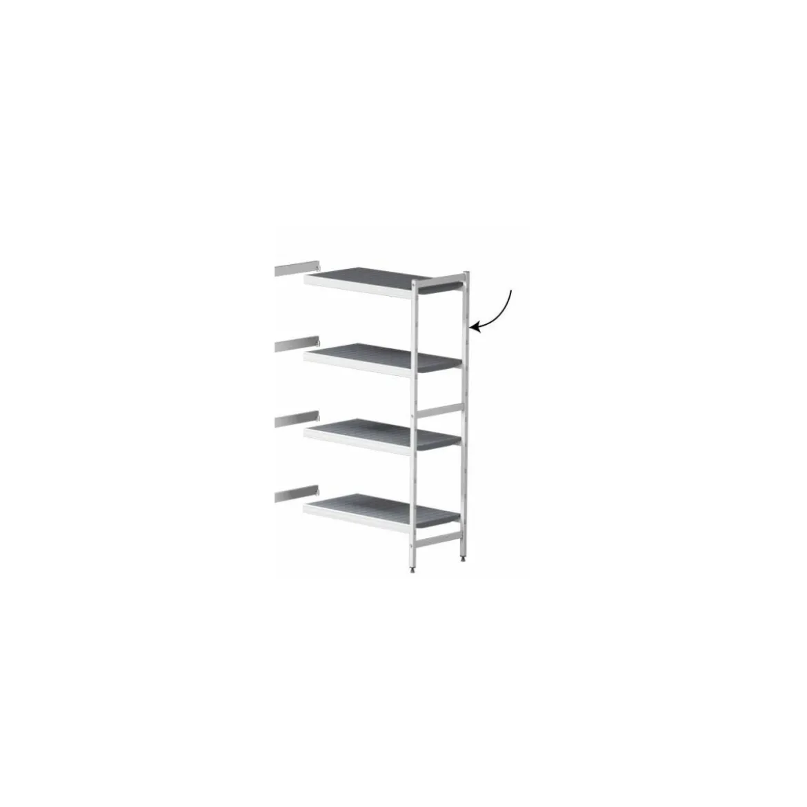 Échelle pour rayonnage Fermostock 6611 et 6622 P 46 cm