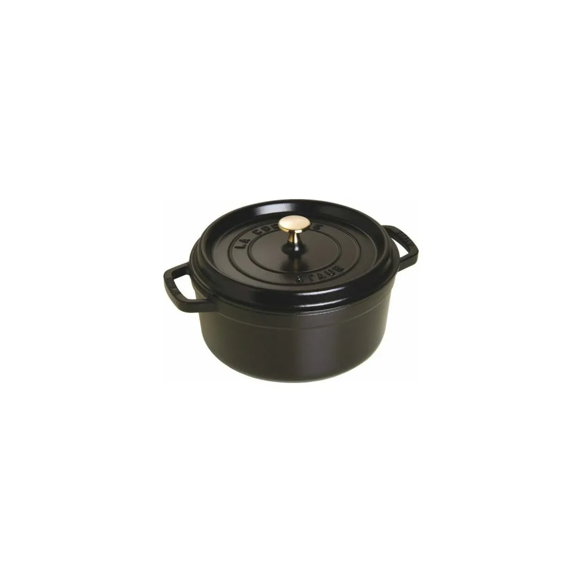 Cocotte fonte noire Staub ø 24 cm