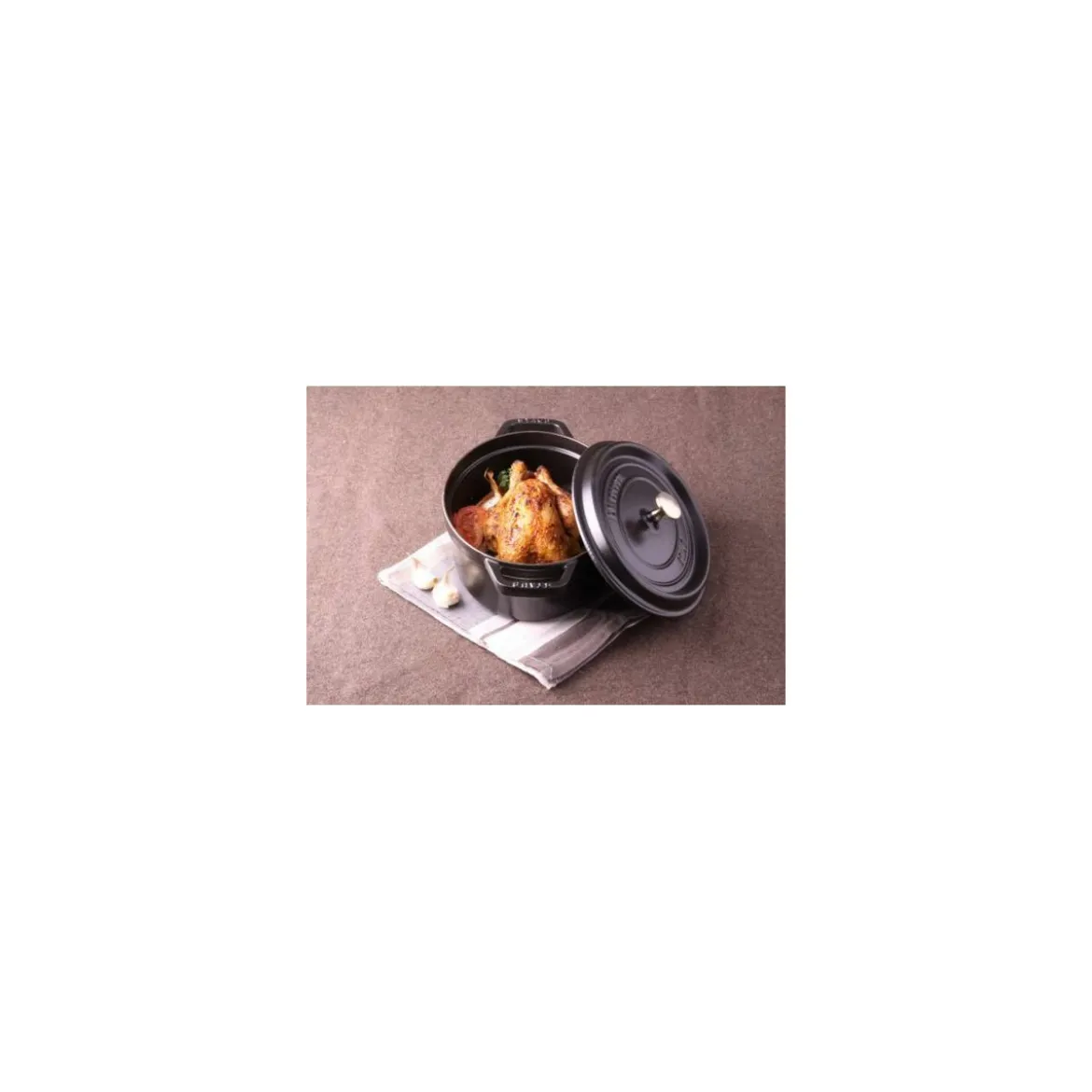 Cocotte fonte noire Staub ø 20 cm