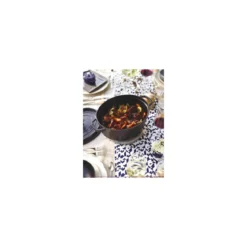 Cocotte fonte ovale noire Staub ø 41 cm