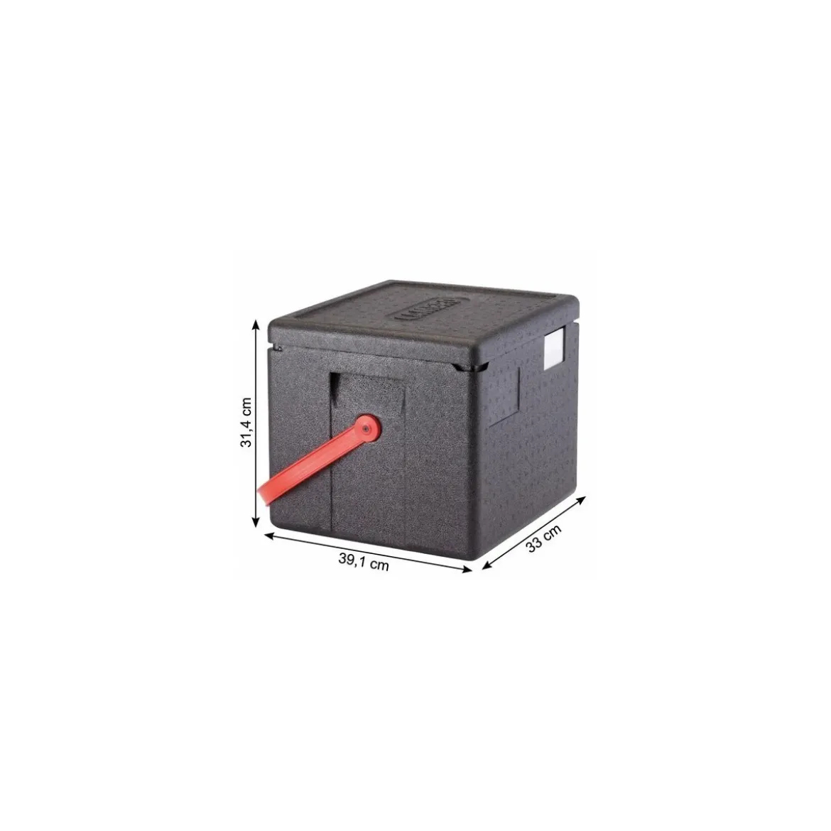 Conteneur isotherme Cam GoBox EPP280 Cambro ouverture dessus et sangle 22,3 L