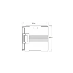 Conteneur isotherme UPC400 Cambro 57 L