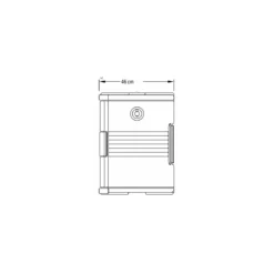 Conteneur isotherme UPC400 Cambro 57 L