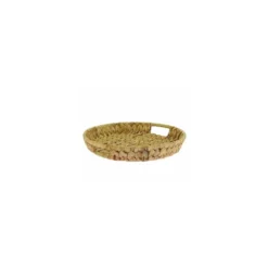 Corbeille Jacinthe ronde jonc de mer ø 32 x 5 cm - par 20