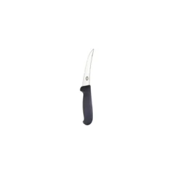 Couteau à désosser lame courbe Tour Eiffel noir 12 cm