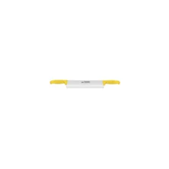 Couteau à fromage 2 mains jaune 33 cm