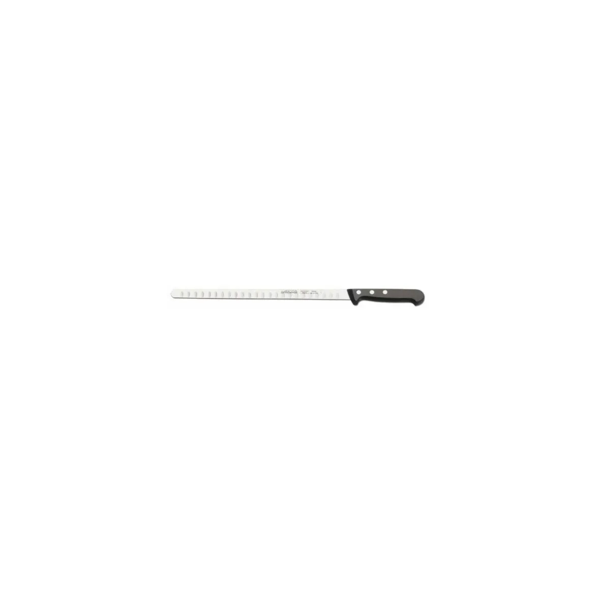 Couteau à saumon lame alvéolée Arcos noir 29 cm