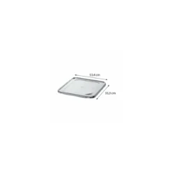 Couvercle aluminium pour plateau GN1/1 H. 67 mm - par 50
