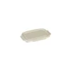 Couvercle bagasse pour barquettes bagasse 850 ml et 1000 ml - par 125