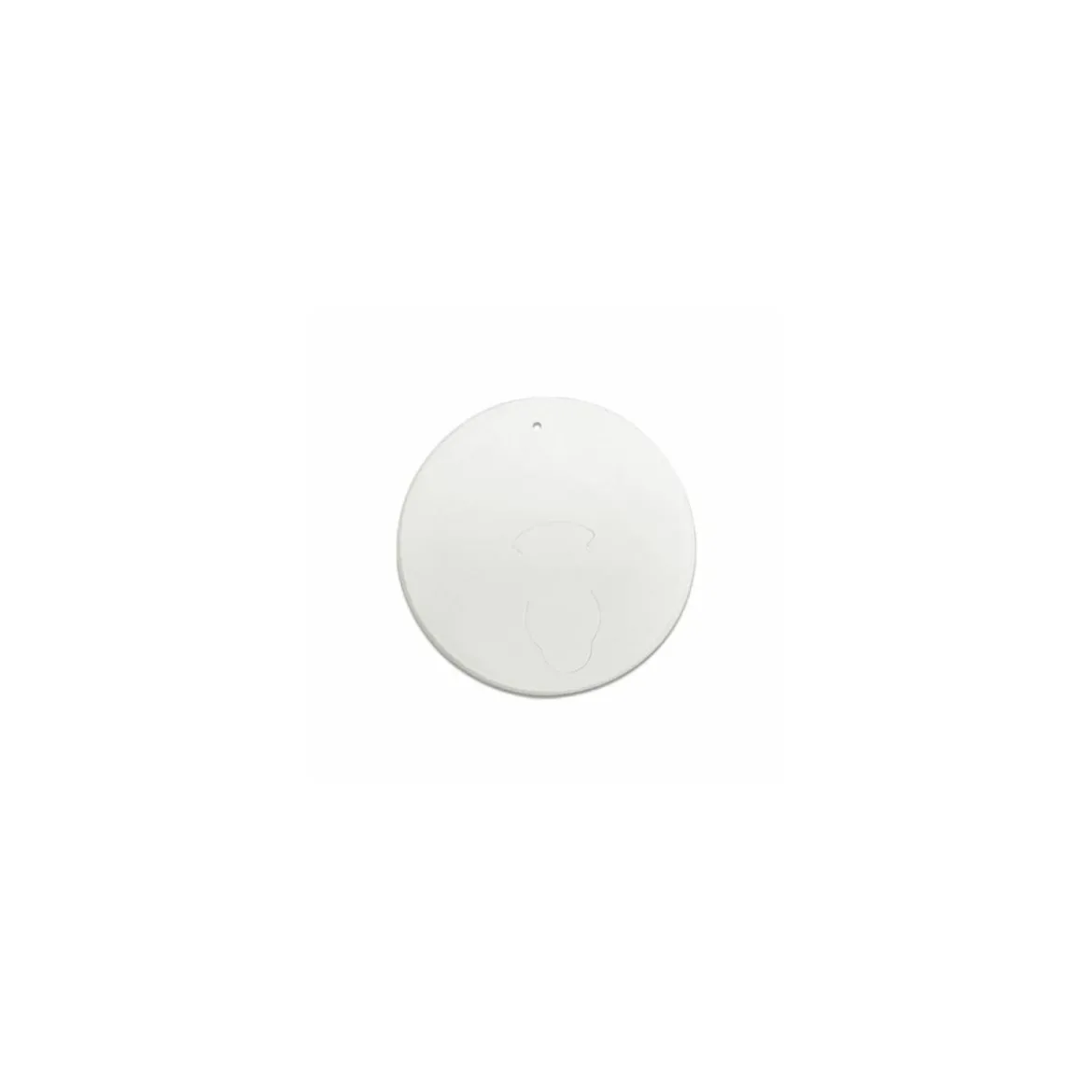 Couvercle carton blanc pour gobelets carton 100 ml - par 50