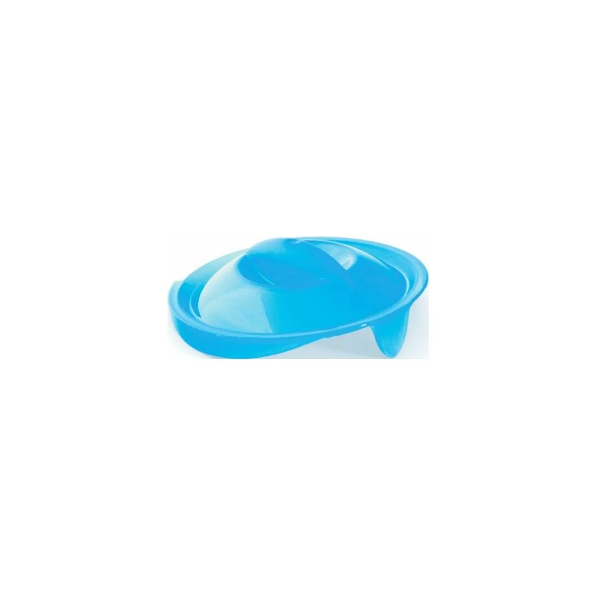 Couvercle copolyester bleu lagon pour pichet 1 L - par 6