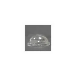 Couvercle dôme plastique transparent pour coupe à dessert 275 ml - par 50