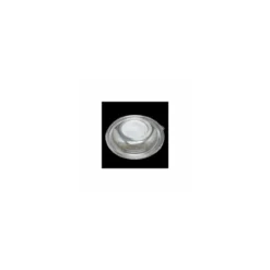 Couvercle dôme plastique transparent pour saladier rond jetable 14 cm - par 50