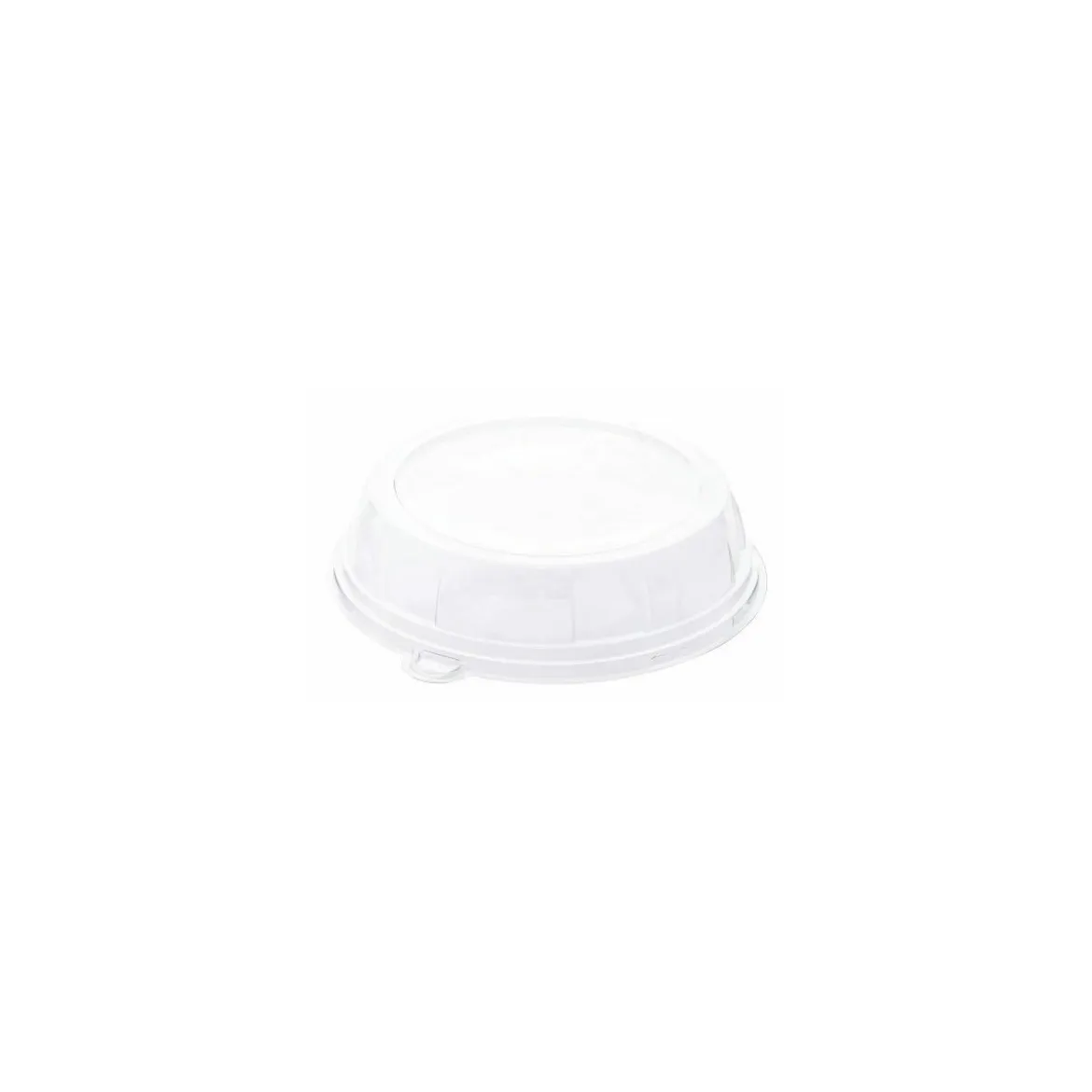 Couvercle en rPET pour assiette ronde Ø 23 cm - par 126