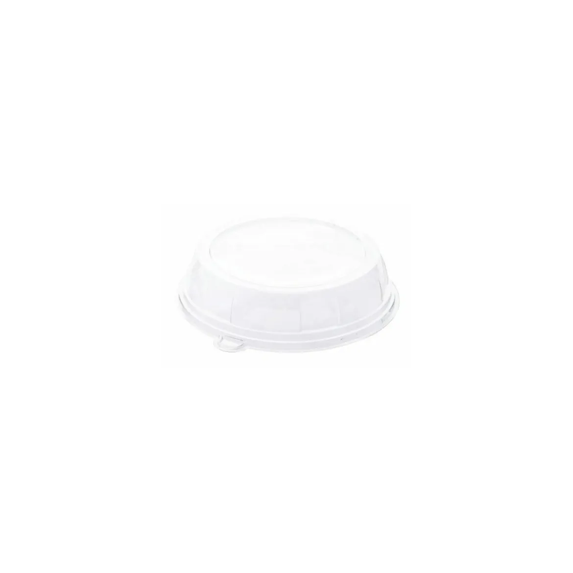 Couvercle en rPET pour assiette ronde Ø 26 cm - par 126