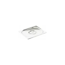 Couvercle inox avec poignée pour bac GN 1/3