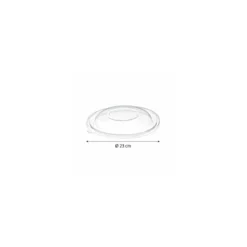 Couvercle PET pour saladier 1,4 L - par 100