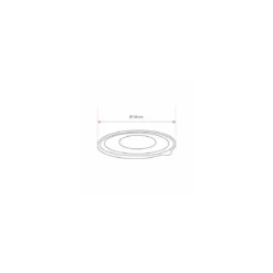 Couvercle plat pour saladier rond 750 ml - par 360