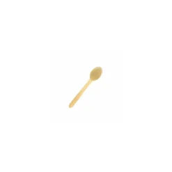 Cuillère à dessert jetable en bois 16,5 cm - par 50