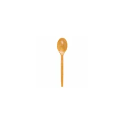 Cuillère à dessert réutilisable fibre de bois 13 cm - par 100