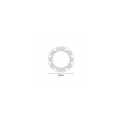 Dentelle blanche Ø 26 cm - par 250