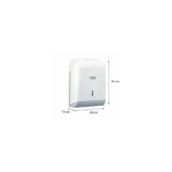 Distributeur essuie-mains abs blanc