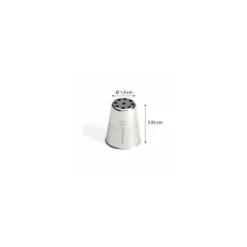 Douille à nid 9 trous inox ø 2 cm