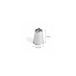 Douille à nid 3 trous inox ø 3 cm