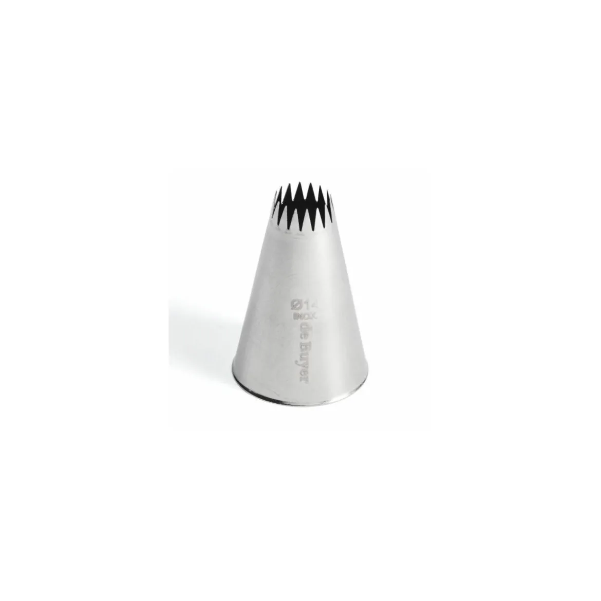 Douille à petit four 16 dents inox ø 1,4 cm