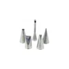 Douilles inox assorties - par 5