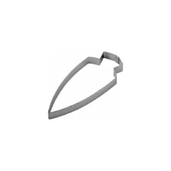 Emporte pièce inox carotte 5,5 x 14 x 1,5 cm