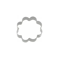 Emporte pièce inox rosace - par 3