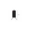 Enseigne de trottoir dibond sur pied ressort 138 x 67 x 97 cm