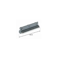 Ensemble peigne et vis pour plateau brunoise 4x4 mm