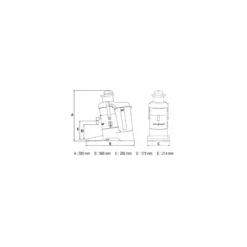 Extracteur de jus J 80 Buffet 230V monophasé