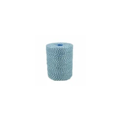 Ficelle polyester blanche et bleu 3,5/2 - par 1 kg