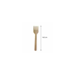 Fourchette en papier 16,5 cm - par 100