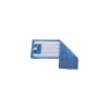 Frange plate microfibre bleue 40 x 13 cm