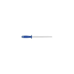 Fusil à aiguiser poissonnier bleu mèche ovale 30 cm
