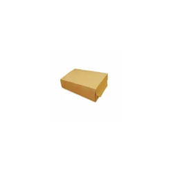 Grand coffret à frites refermable kraft brun 500 ml - par 450