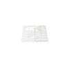 Grille inox 80 x 60 cm